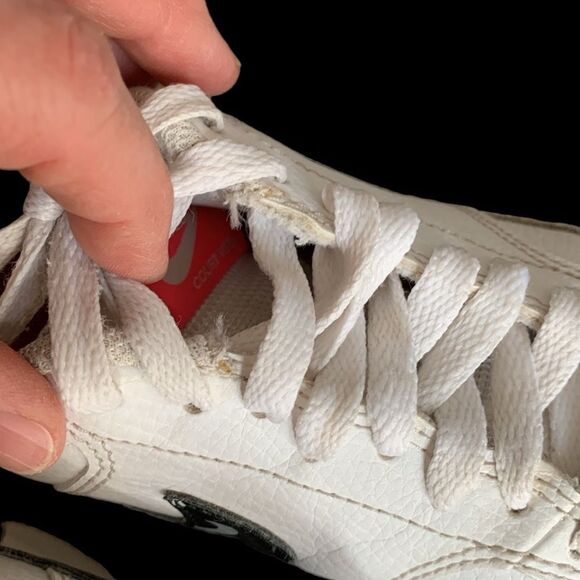 Nike | Women’s Court Vision Low White Sneakers Athletic Shoes - Picture 10 of 12